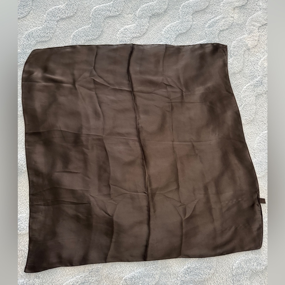 Black Square Scarf Size 26.5” x 27”